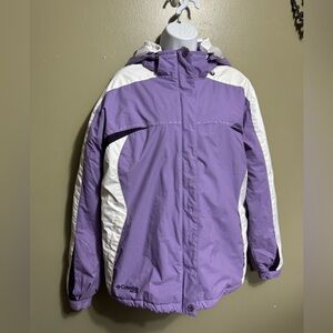 Columbia Women’s Winter‎ Coat, Size XL, Purple and White